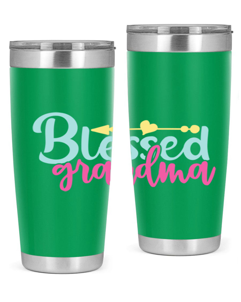 blessed grandma 63#- grandma - nana- Tumbler