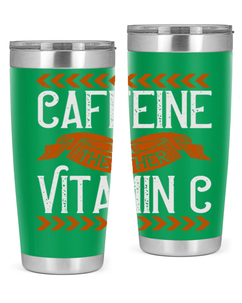 caffeinethe other vitamin c 195#- coffee- Tumbler