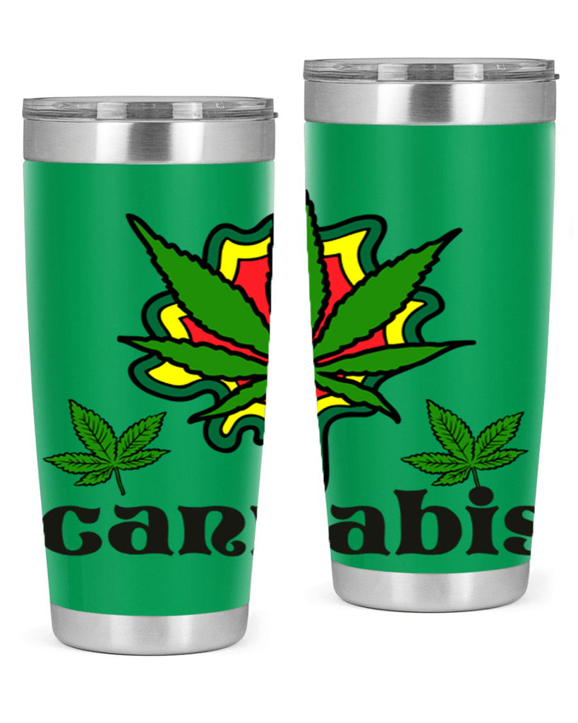 cannabis a 39#- marijuana- Tumbler