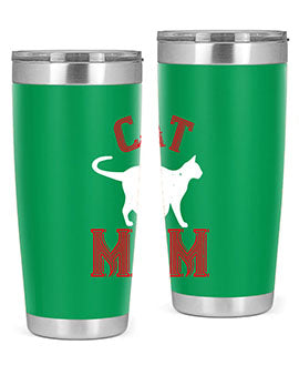 cat mom Style 35#- cat- Tumbler
