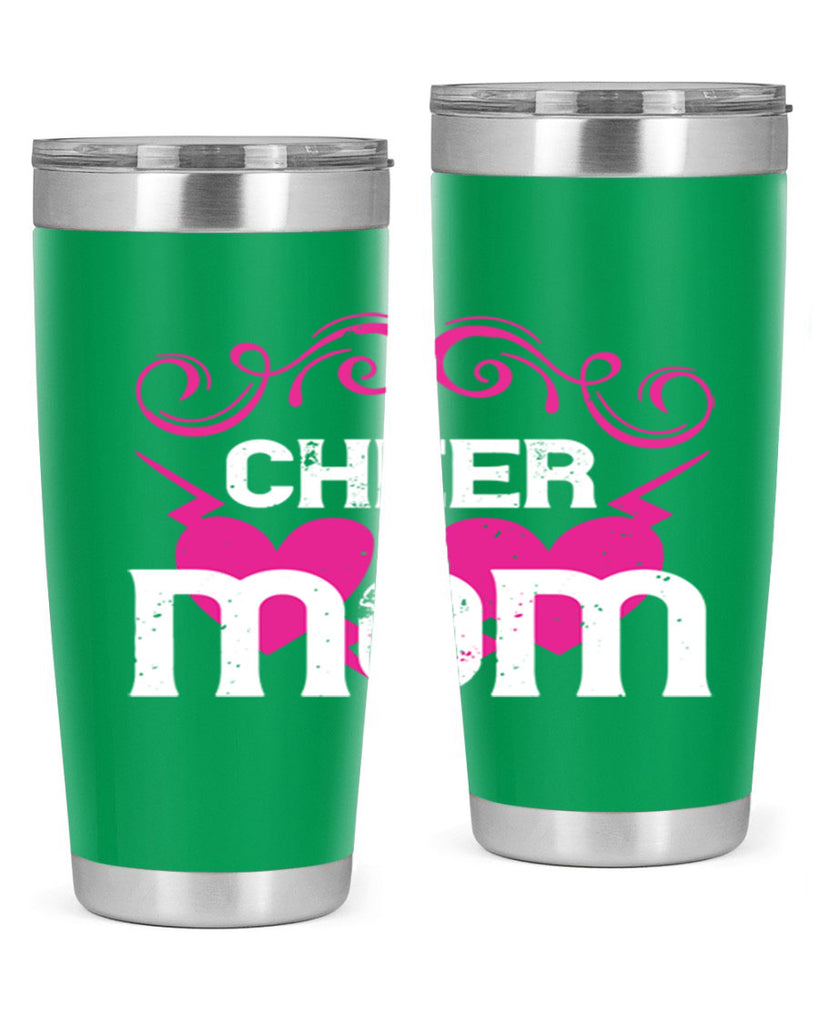 cheer mom 194#- mom- Tumbler