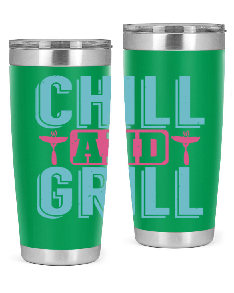 chill and grill 49#- bbq- Tumbler