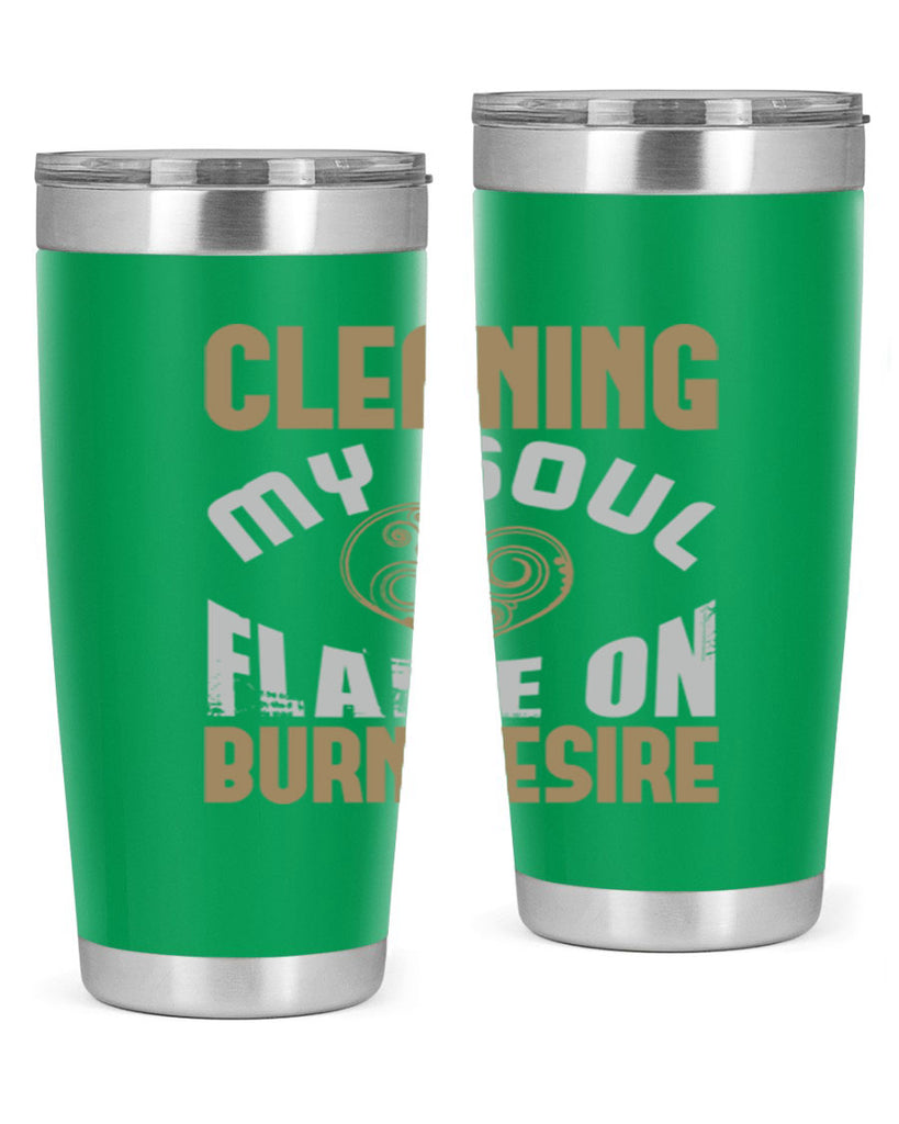 cleaning my sould flame on burn desire Style 43#- cleaner- tumbler
