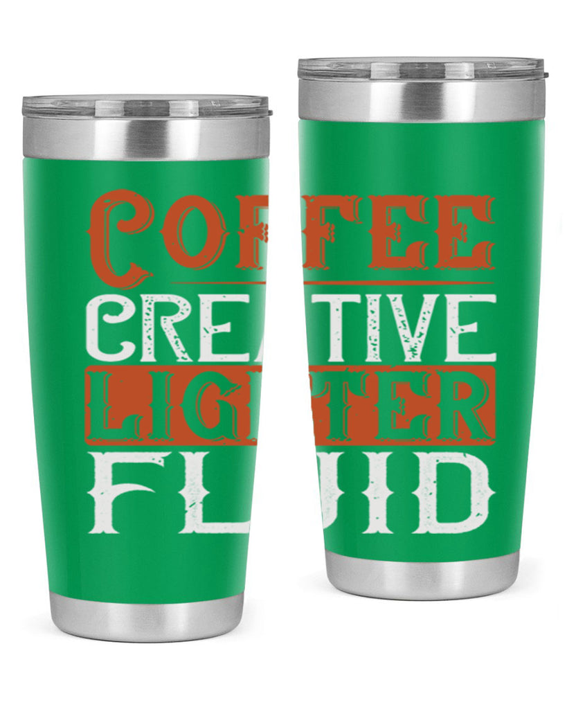 coffee creative lighter fluid 273#- coffee- Tumbler