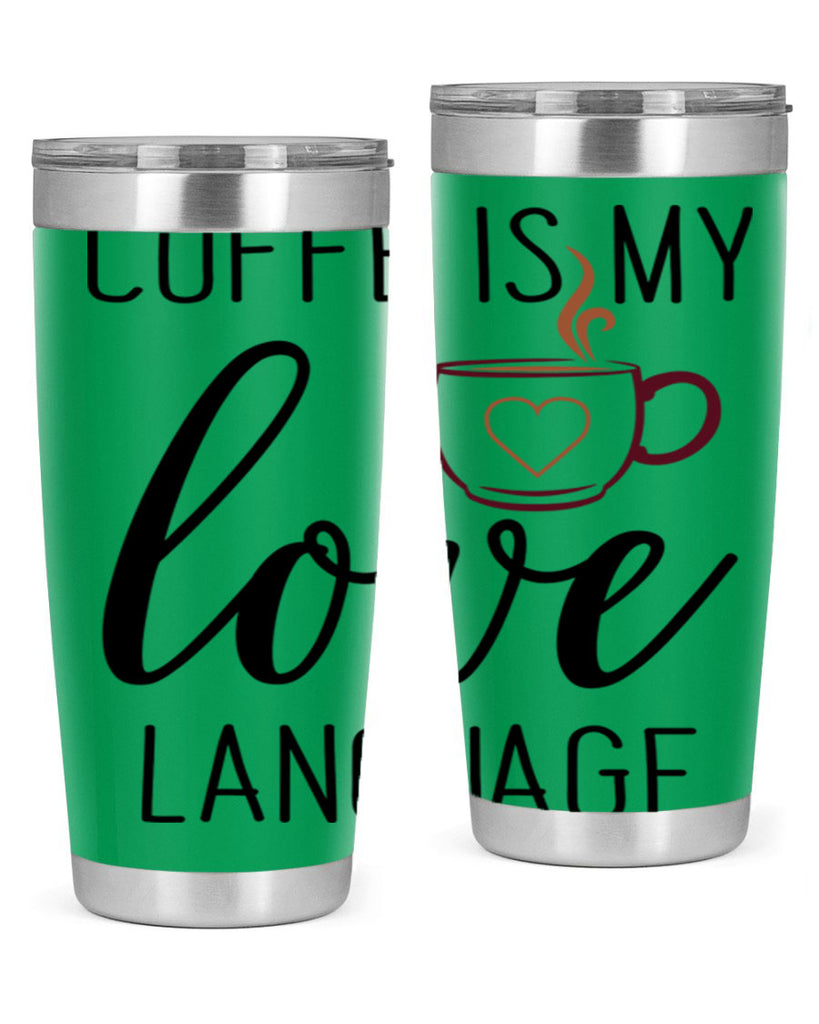 coffee language 245#- coffee- Tumbler