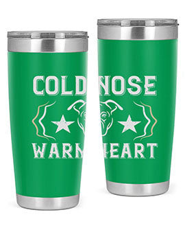cold nose warm heart Style 48#- dog- Tumbler