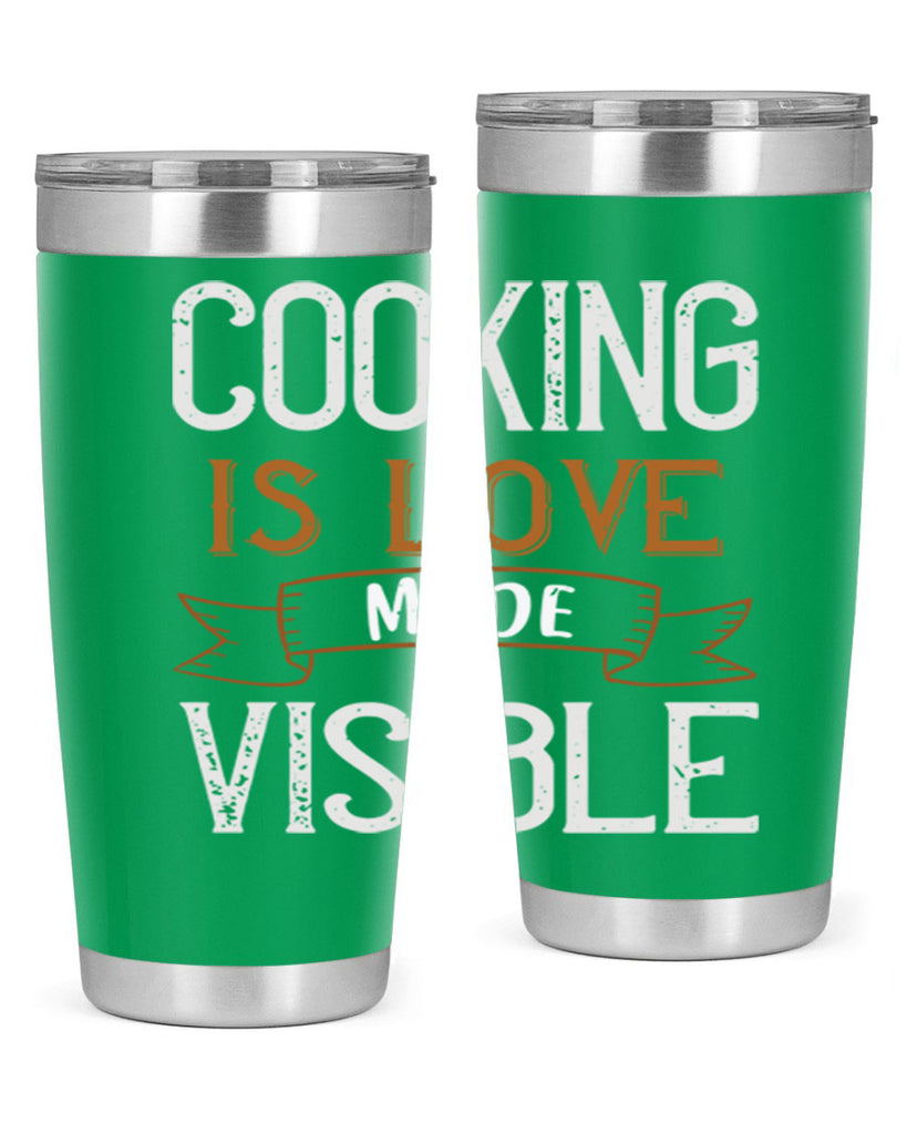 cooking is love made visible 43#- cooking- Tumbler