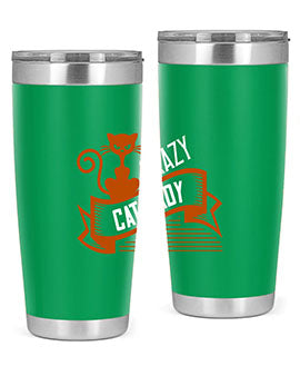 crazy cat lady Style 43#- cat- Tumbler