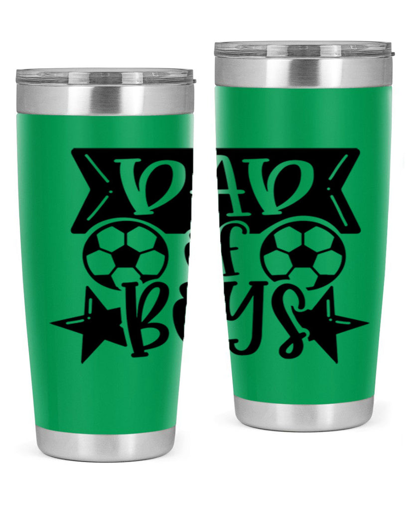 dad of boy 61#- fathers day- Tumbler