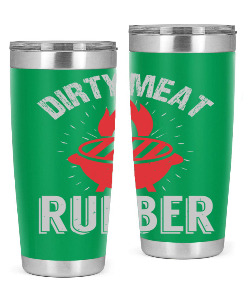 dirty meat rubber 46#- bbq- Tumbler