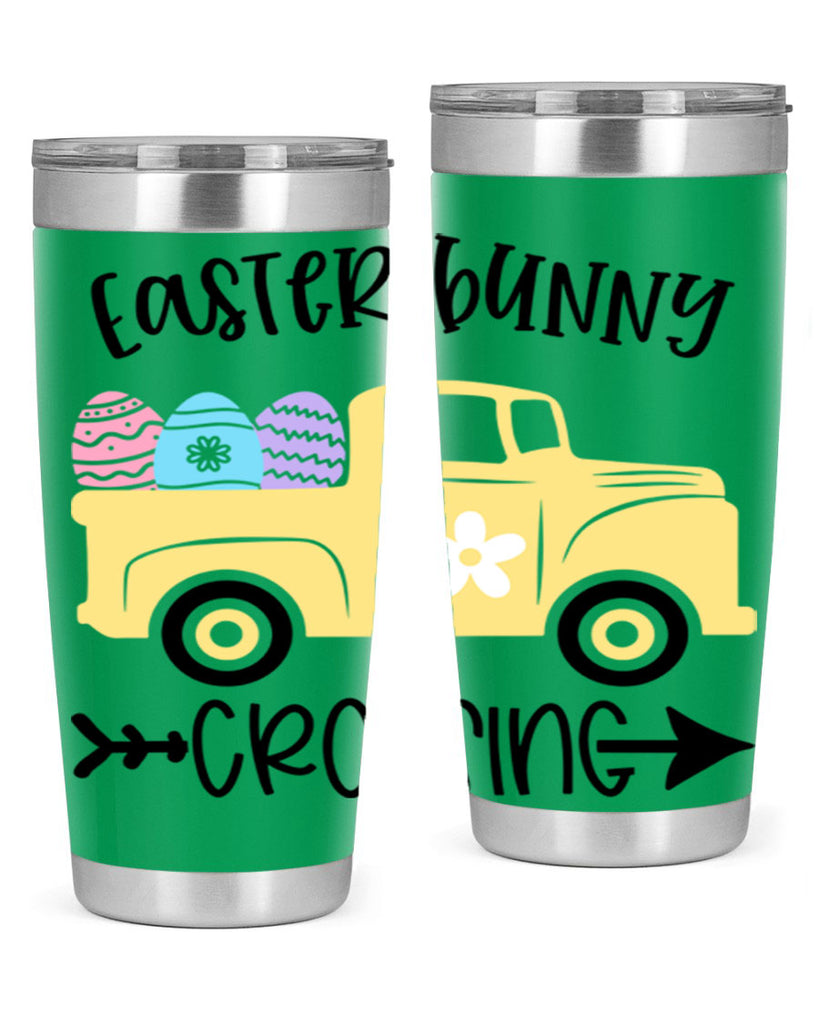 easter bunny crossing 59#- easter- Tumbler