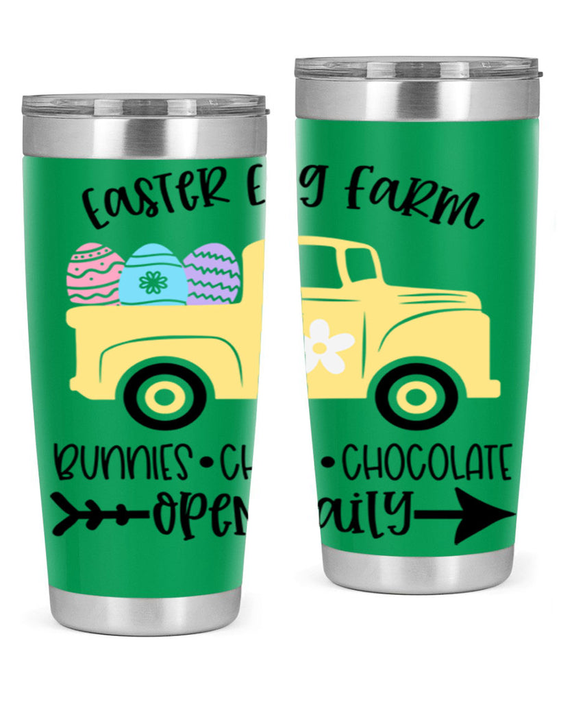 easter egg farm 58#- easter- Tumbler