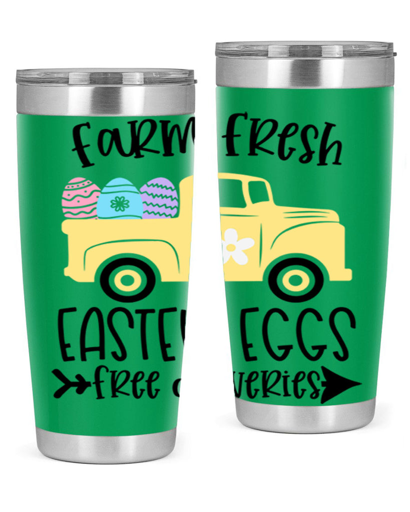 farm fresh easter eggs 46#- easter- Tumbler