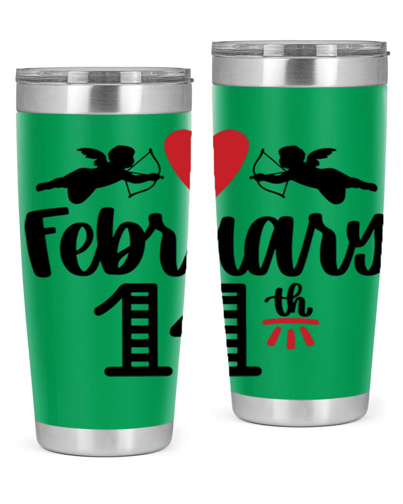 february th 28#- valentines day- Tumbler