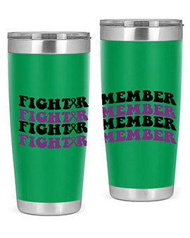 fight remember 142#- alzheimers- Tumbler