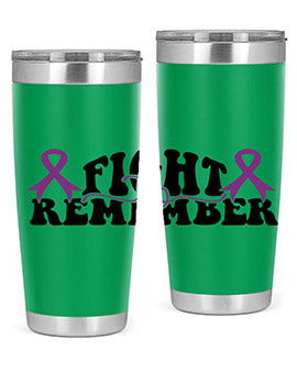 fight to remember 144#- alzheimers- Tumbler