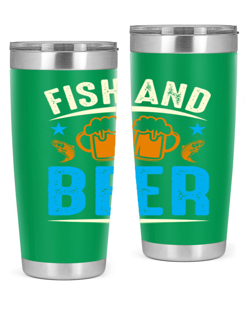 fish and beer 114#- beer- Tumbler