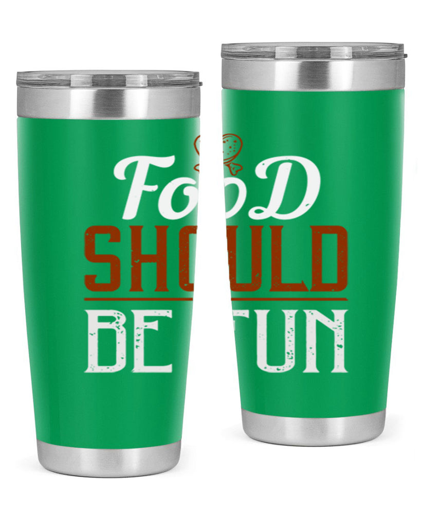 food should be fun 38#- cooking- Tumbler