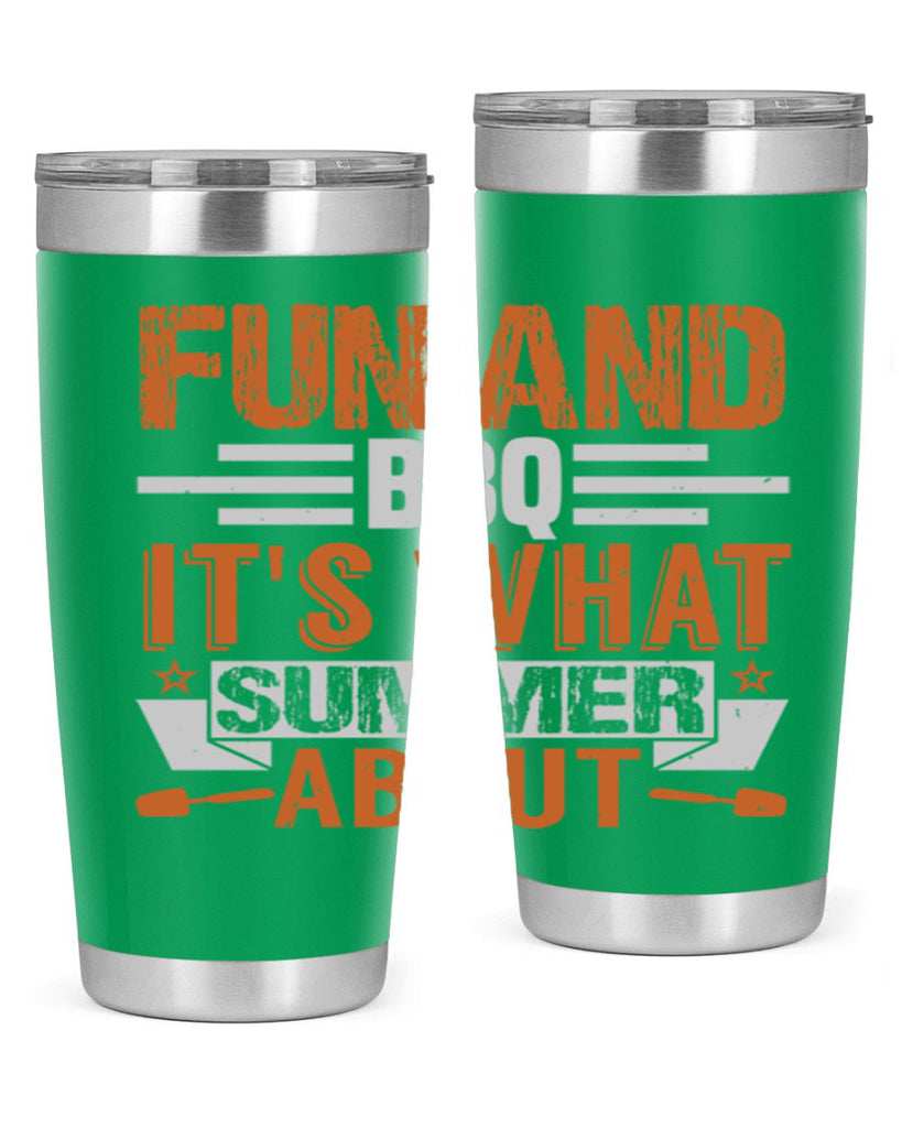 fun and bbq 44#- bbq- Tumbler