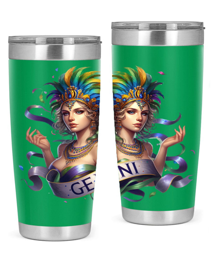 gemini 243#- zodiac- Tumbler