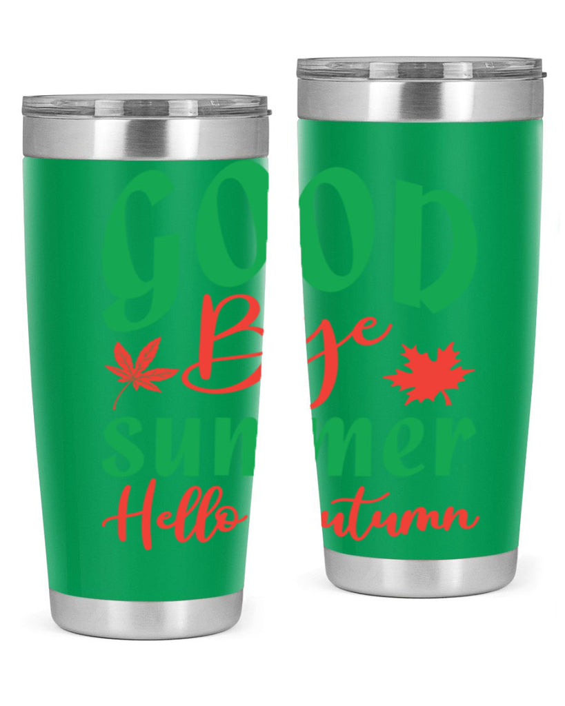 goodbye summer hello autumn 212#- fall- Tumbler