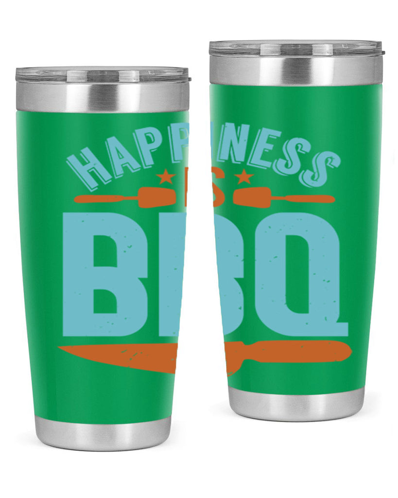 happiness is bbq 43#- bbq- Tumbler