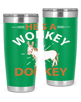 he’s a wonky donkey Style 4#- donkey- Tumbler