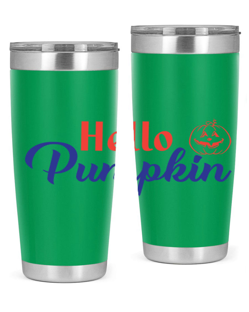 hello pumpkin 288#- fall- Tumbler
