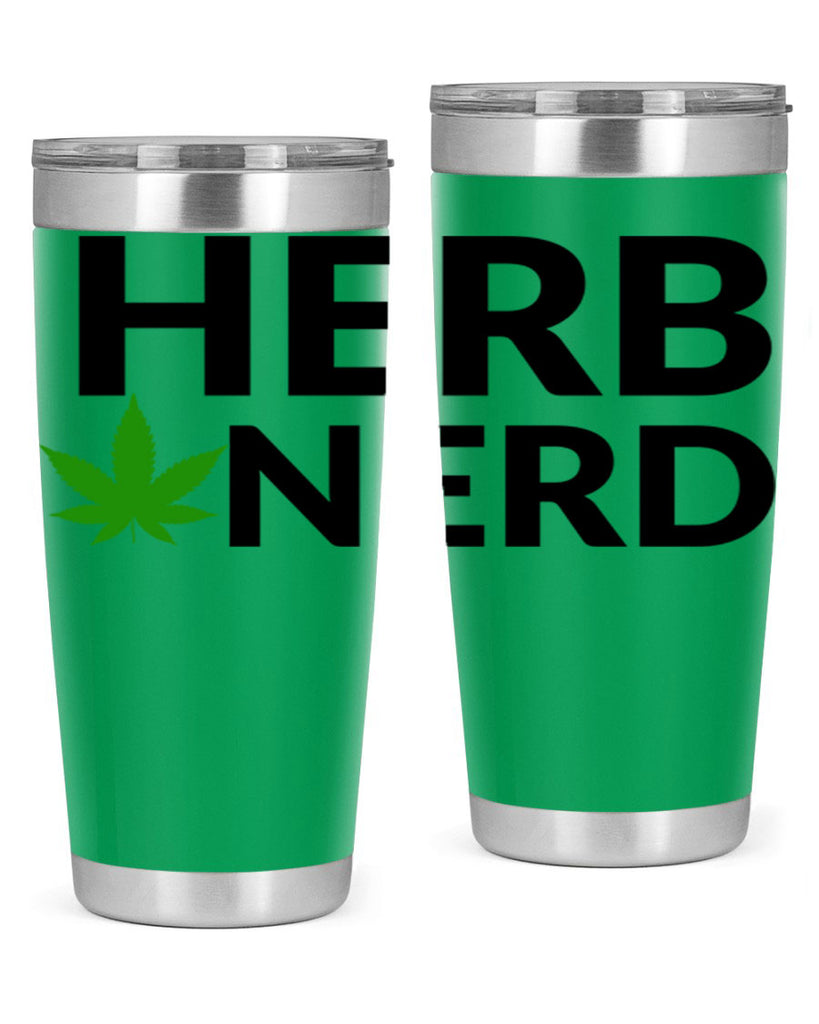 herb nerd 108#- marijuana- Tumbler