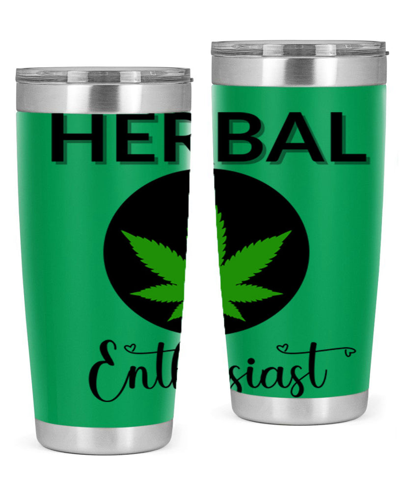 herbal enthusiast 109#- marijuana- Tumbler