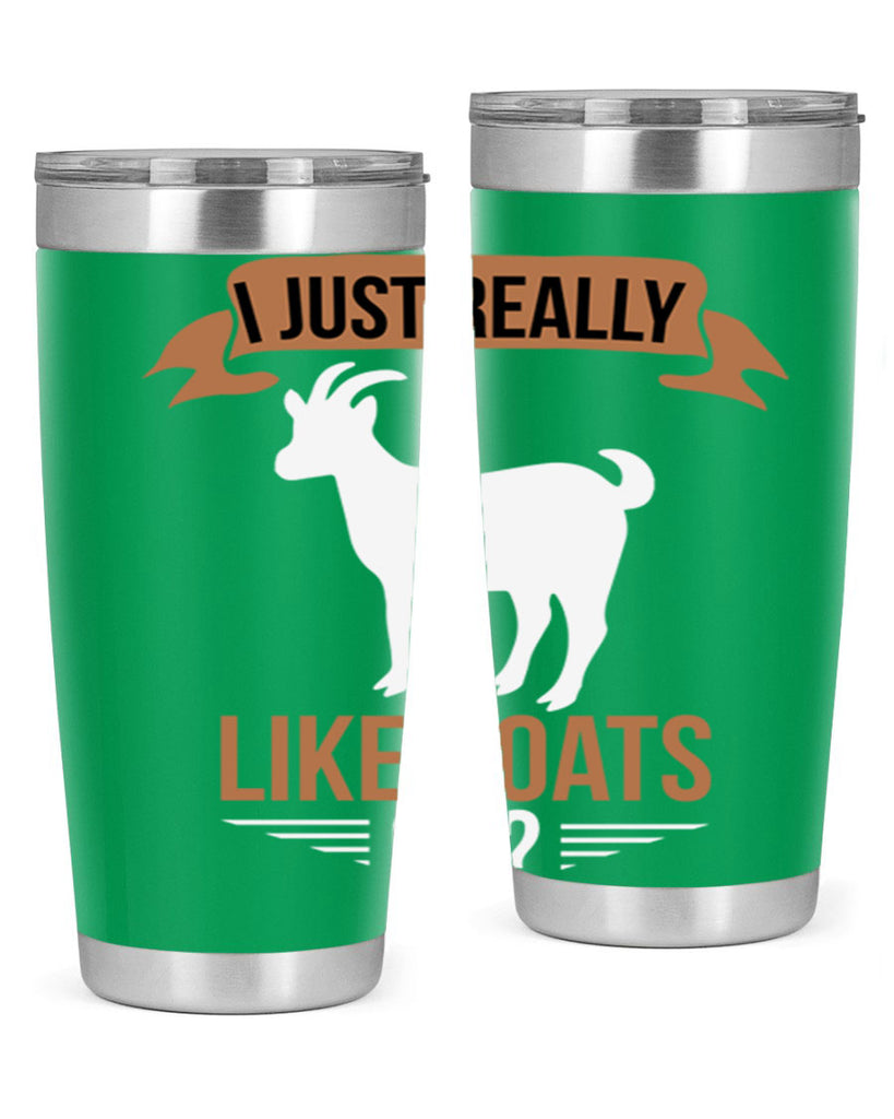 i just really like goats ok Style 3#- goat- Tumbler