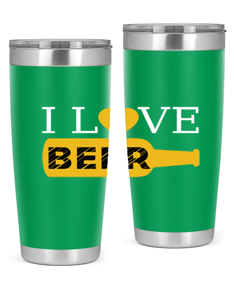 i love beer 75#- beer- Tumbler