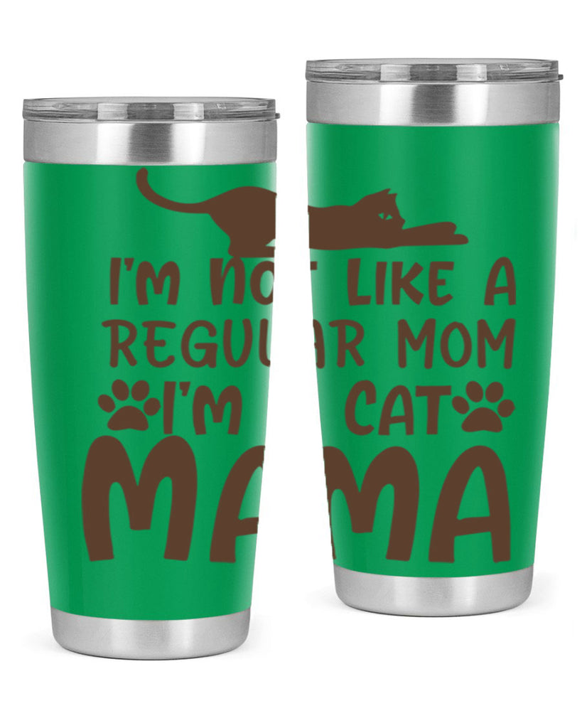 im not like a regular mom im a cat mama 256#- mom- Tumbler