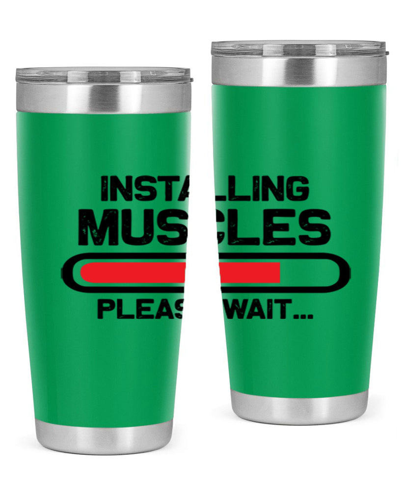 installing muscles please wait 7#- gym- Tumbler