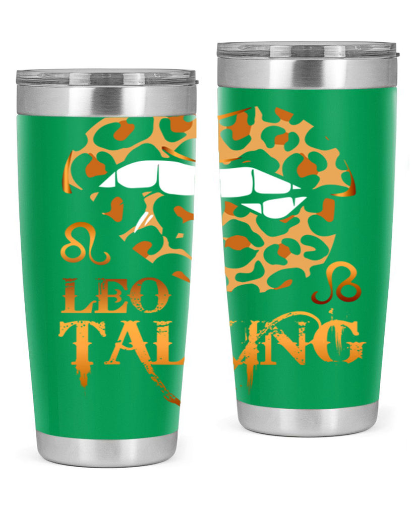 leo king 296#- zodiac- Tumbler