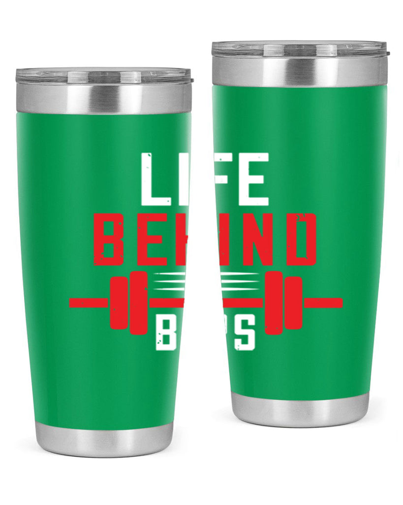 life behind bars 85#- gym- Tumbler