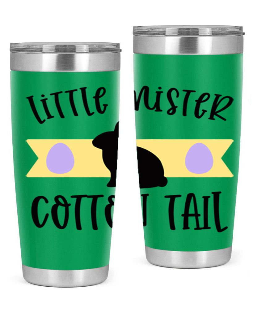 little mister cotton tail 16#- easter- Tumbler