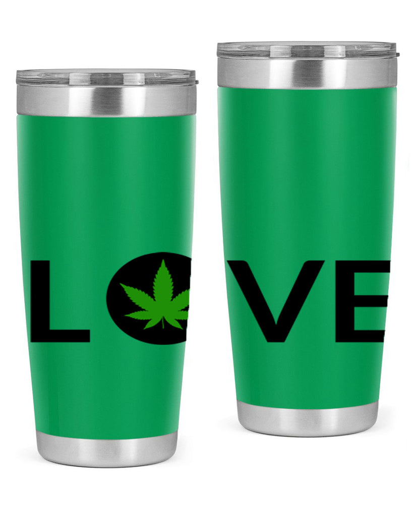 love cannabis 189#- marijuana- Tumbler