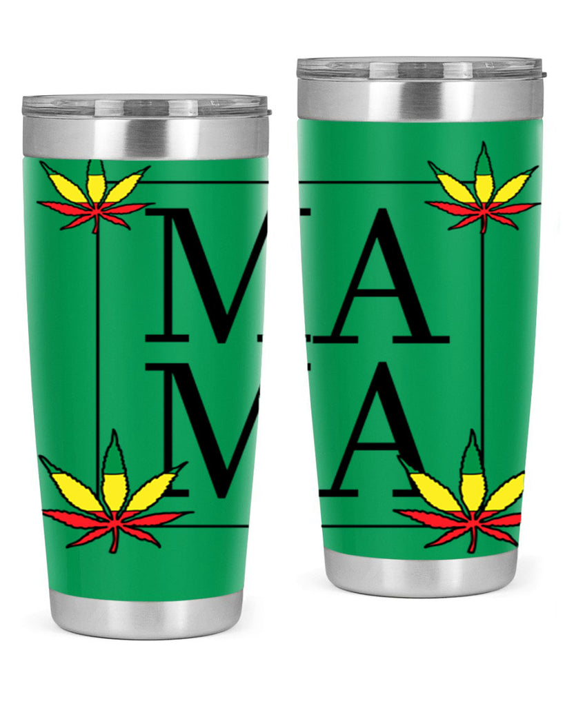 mama weed 197#- marijuana- Tumbler