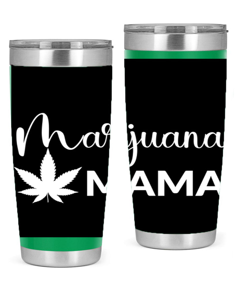 marijuana mama 202#- marijuana- Tumbler