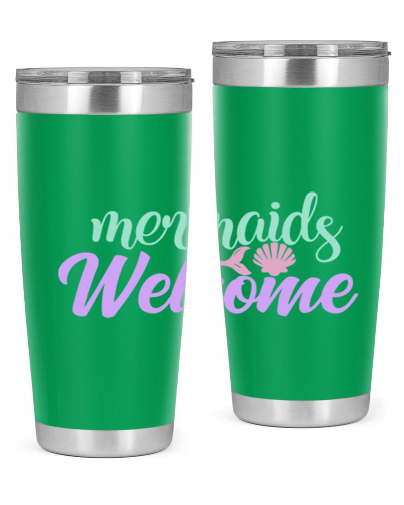 mermaids welcome 6#- mermaid- Tumbler