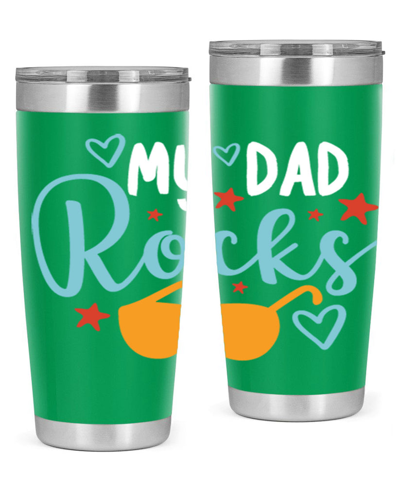 my dad rocks 83#- fathers day- Tumbler