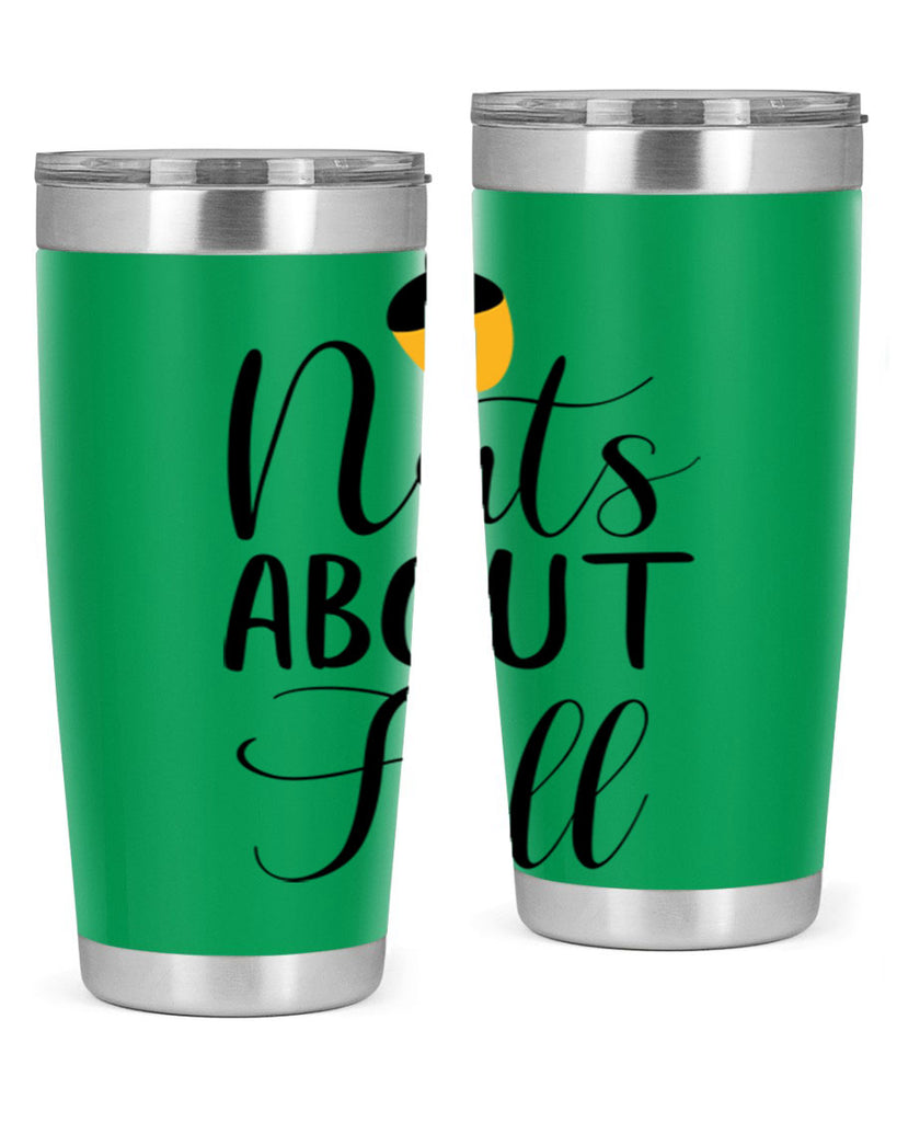 nuts about fall 445#- fall- Tumbler