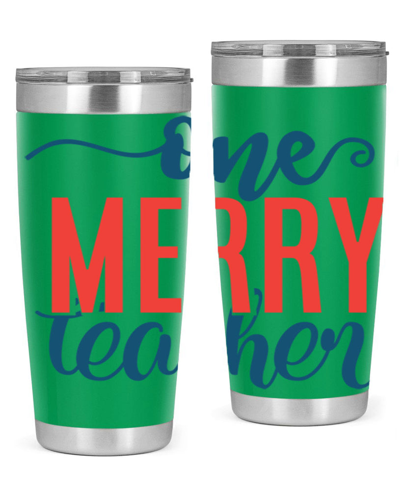 one merry teacher Style 161#- teacher- tumbler