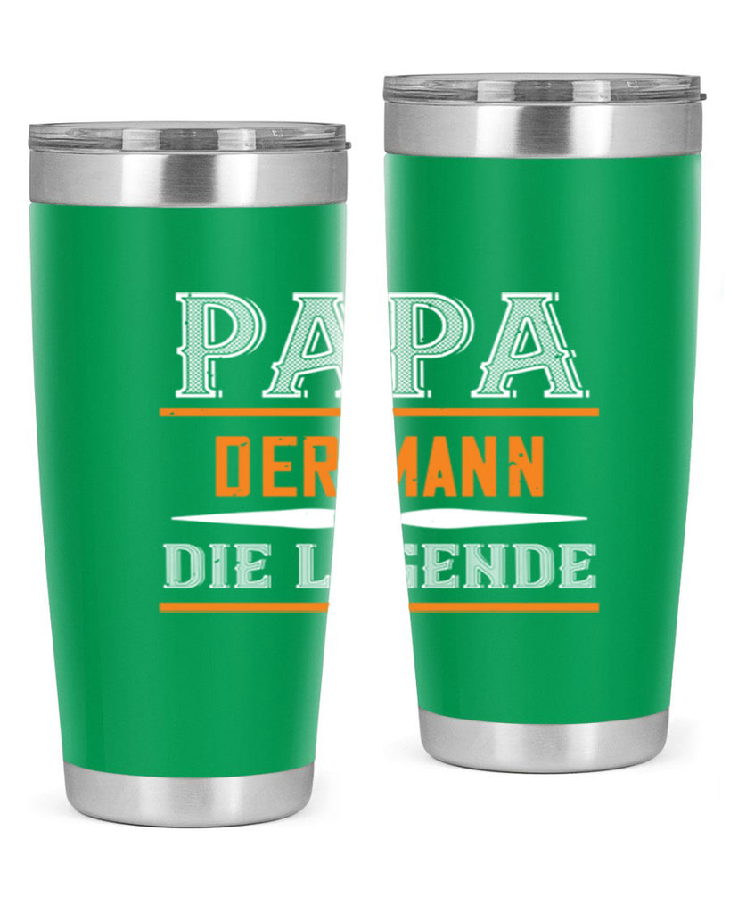 papa der mann die legende 21#- grandpa - papa- Tumbler