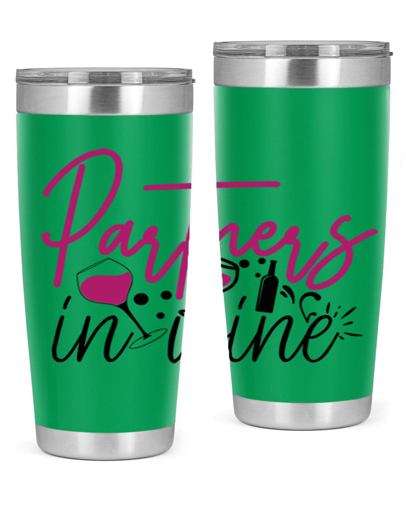 partners in wine 177#- wine- Tumbler