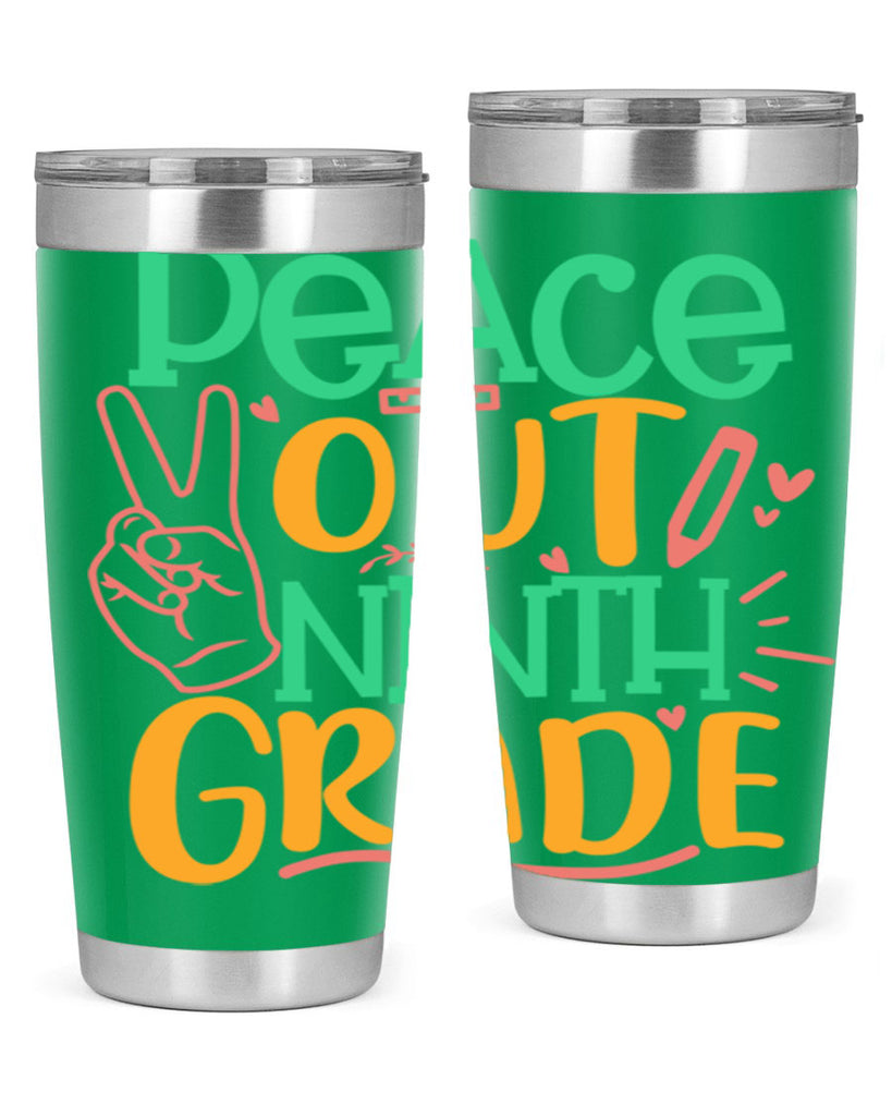 peace out 9th grade 2#- 9th grade- Tumbler