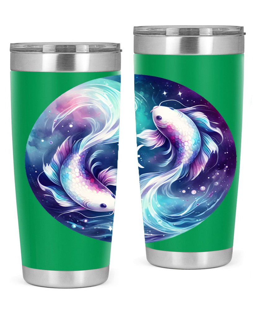 pisces 350#- zodiac- Tumbler