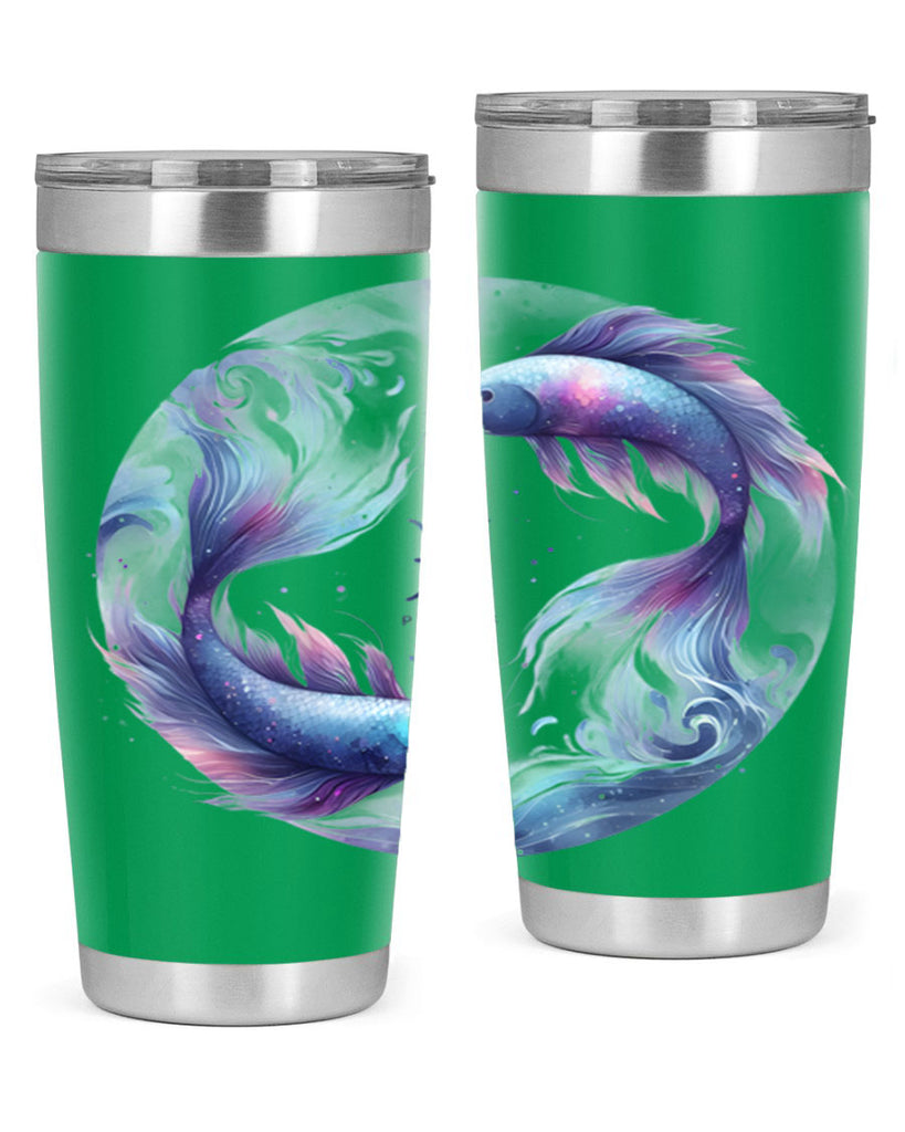 pisces 362#- zodiac- Tumbler