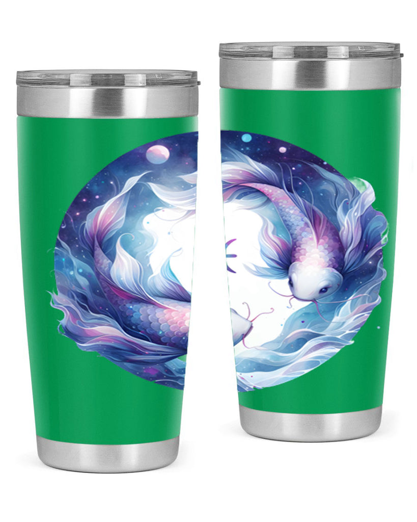 pisces 363#- zodiac- Tumbler